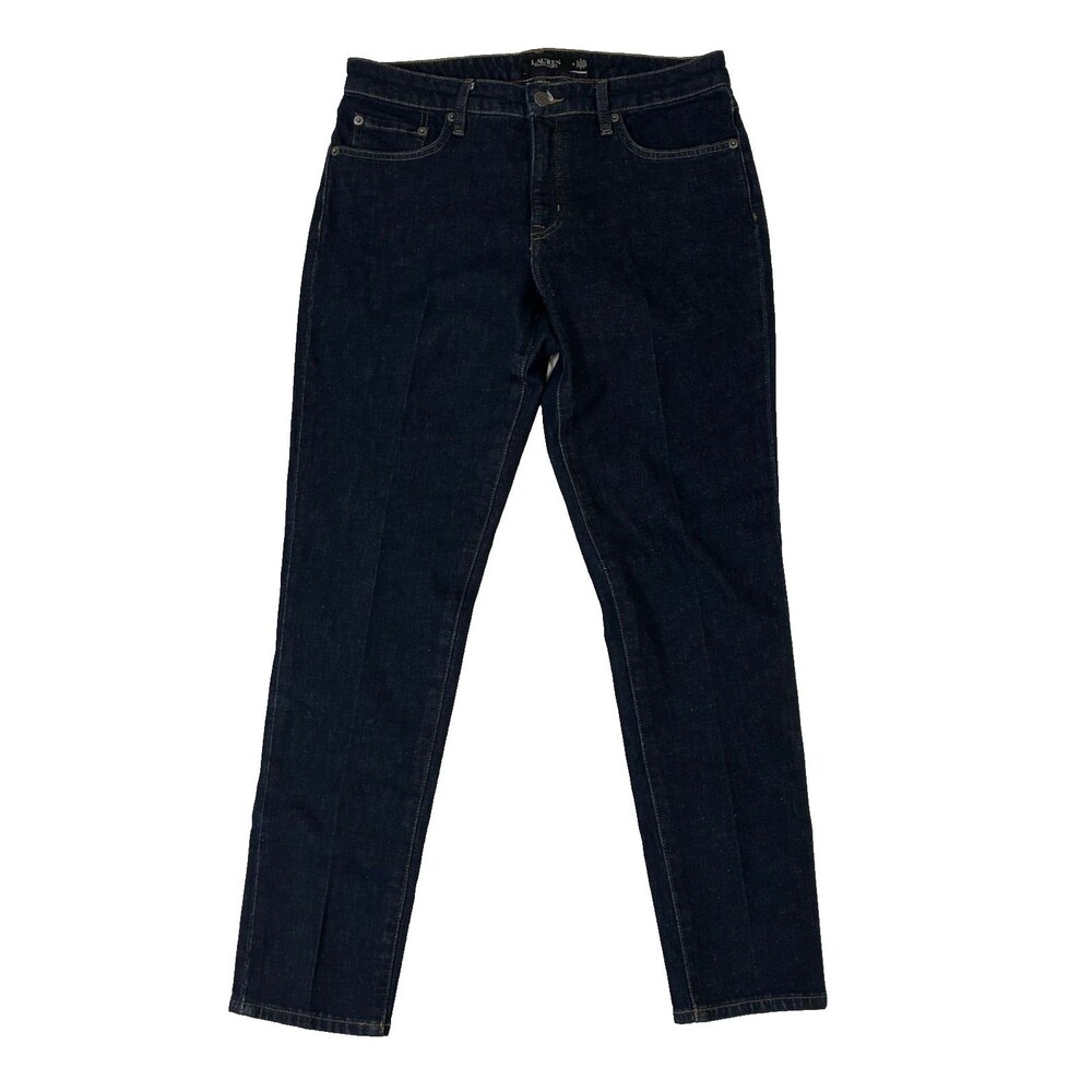 Lauren Ralph Lauren Black Label Womens Jeans Dark Wash Denim Size 8 From Egypt